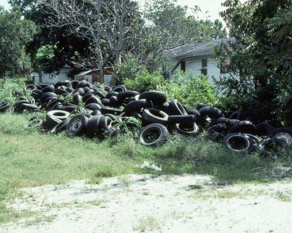 disposal LADEQ waste tire policy City Code storage and disposal of all tires
