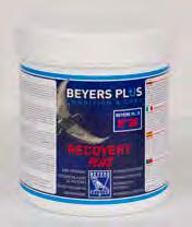 on the addition of complementary products to reach optimal performances. Beyers Plus Recovery Plus and Condition Plus were developed exactly for this purpose and also tried and tested in this manner.