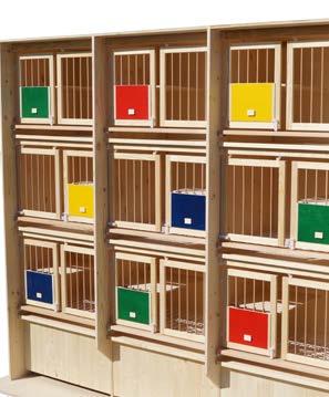 BREEDING BOXES For further information, please visit: www.hermes-pigeons.