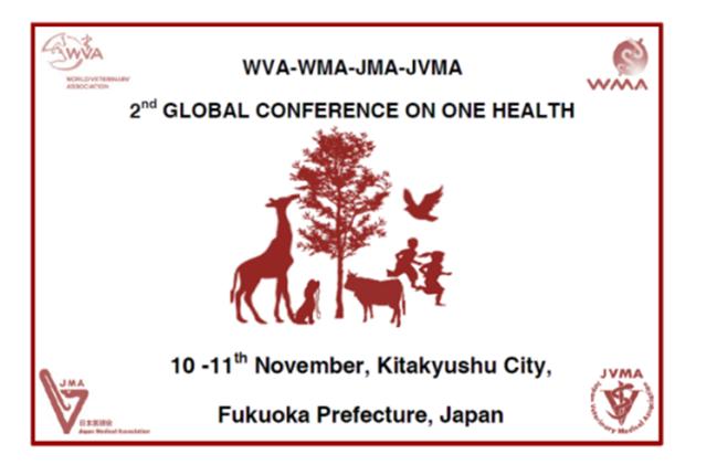 WVA/WMA GLOBAL CONFERENCES ON ONE HEALTH 2013 WVA and WMA agree to organize a Global Conference on One Health (GCOH) to promote the One Health Concept to a wide audience of veterinarians and