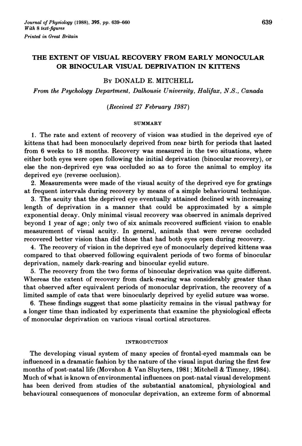 Journal of Physiology (1988), 395, pp.