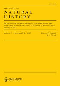 Journal of Natural History ISSN: 0022-2933 (Print)