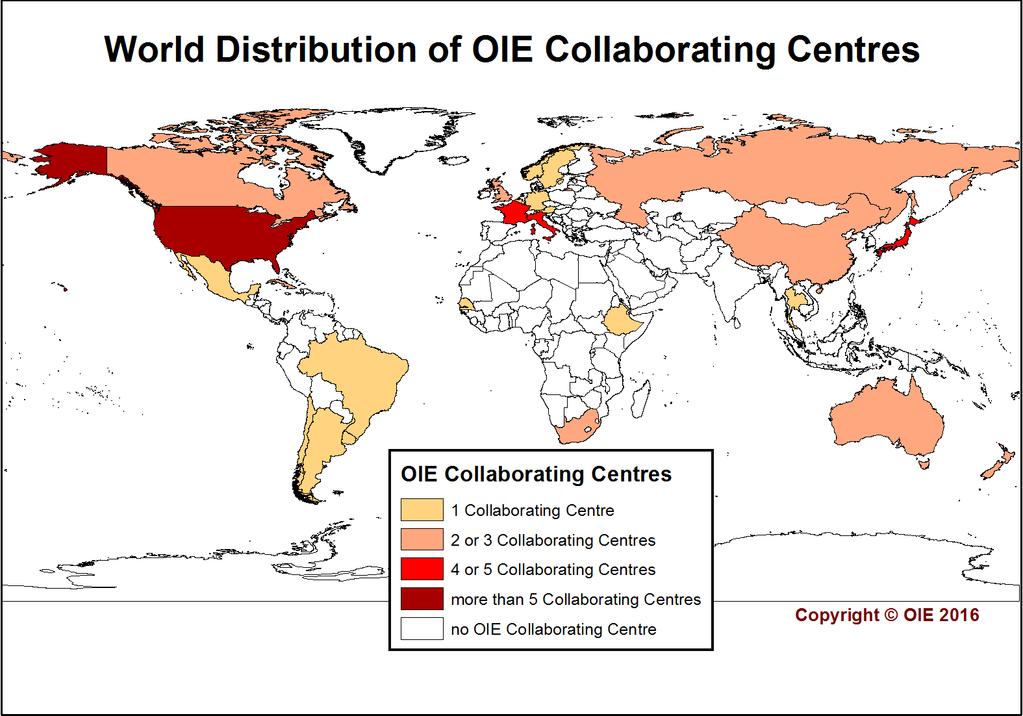 Collaborating Centres Centres of excellence on horizontal