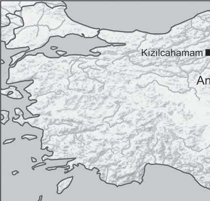 CHALCOLITHIC PIG REMAINS FROM ÇAMLIBEL TARLASI, CENTRAL ANATOLIA 103 Fig. 1. The map of modern-day Turkey with locations mentioned in the text.
