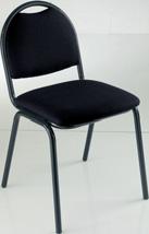 Seating / Training&Conference Altea Armchair Castor-mounted chair > 4 leg tubular steel base ø 22 mm > Fire-resistant chair on request (M4 foam and M1 cat. B fabric p.