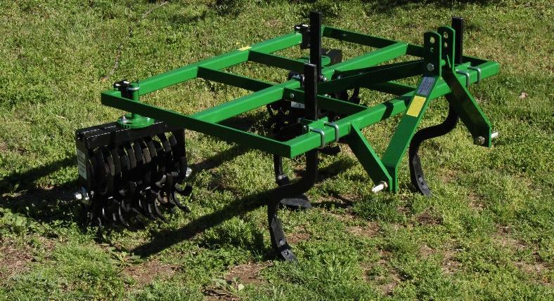 Cultivating Equipment Utility Tractor Cultivator Includes 2 Rolling Cultivators and 2 Cultivator Tines Lighter Smaller