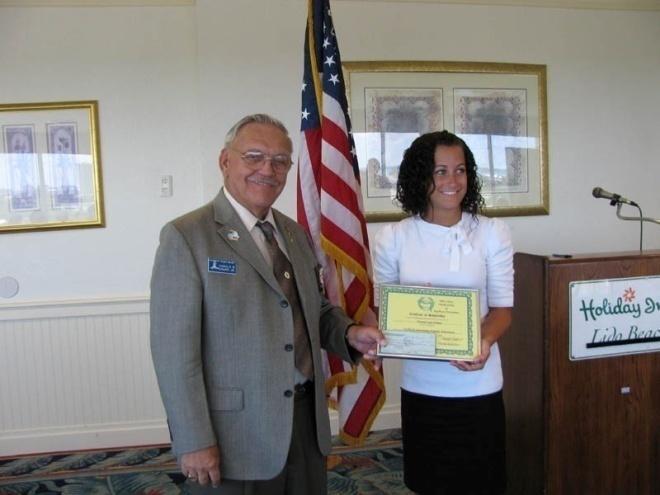 TWO SCHOLARSHIP RECIPIENTS HONORED IN FLORIDA 2005 and is a descendant of Pilgrim James Chilton.