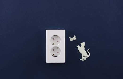 Wall Sticker (L " Cuteness over 4 piece