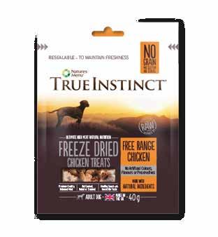 sensation your dog will savour. 40g Adult Dog new for 2018 Case Size: 8 x 40g Free Range Chicken TIDFDC 12.