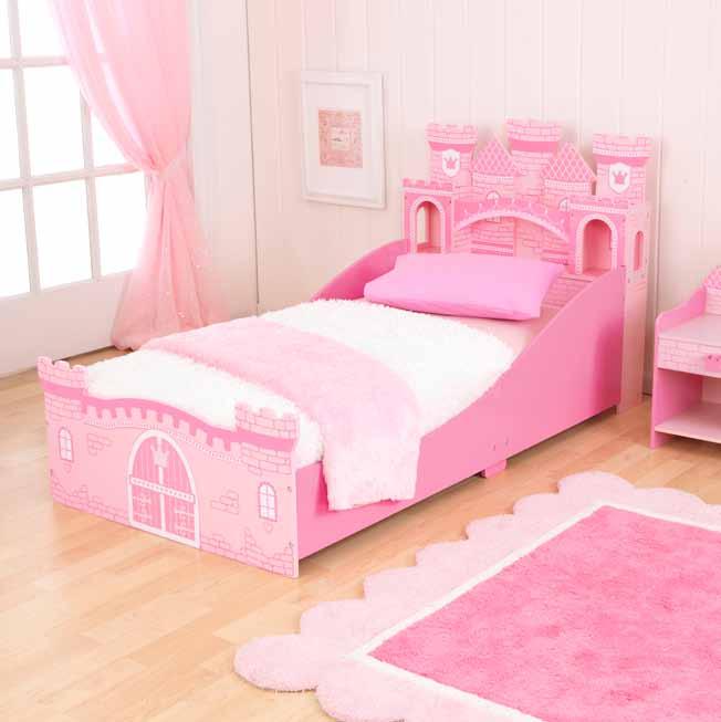 Princess Castle Toddler Bed 155 cm L x 79 cm W x 80 cm H
