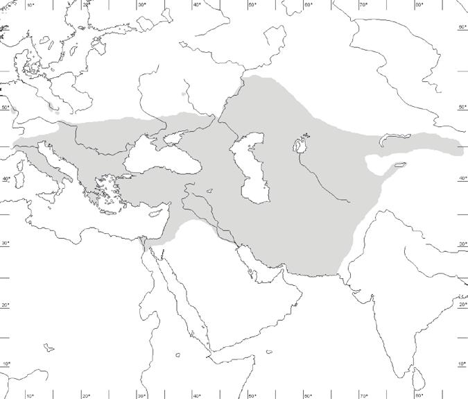 132 U. Joger et al. EUROPE CRETE CAUCASUS UZBEKISTAN KAZAKHSTAN TURKEY JORDAN/EGYPT GREECE IRAN Fig. 9 Geographical distribution of haplotype groups in Natrix tessellata, modified from Guicking et al.