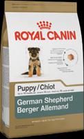 ROYAL CANIN BREED HEALTH NUTRITION GERMAN SHEPHERD formulas feature high-quality protein sources, specialized nutrients and a unique