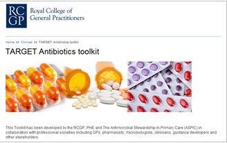 PHE Antimicrobial Prescribing and Stewardship Competencies TARGET antibiotics toolkit http://www.rcgp.org.uk/clinical-and-research/target-antibiotics-toolkit.