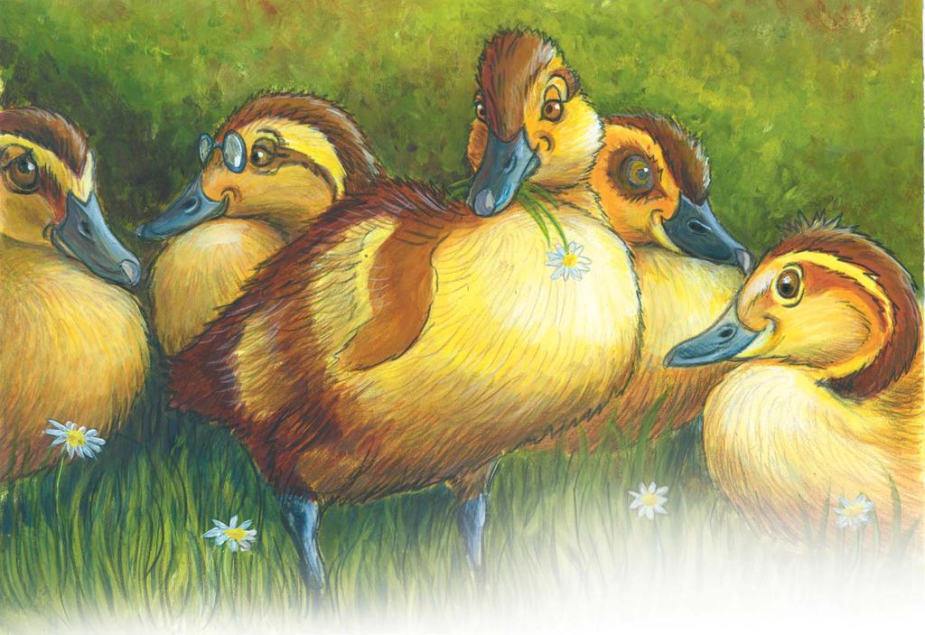 In this family there are ducklings five, who each have skills that help them survive.