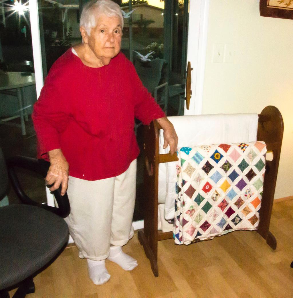 Ethel and Irv like to play dominoes. Their favorite card game is called Hand & Foot. It is a game related to Canasta. They usually play with four friends from the park.