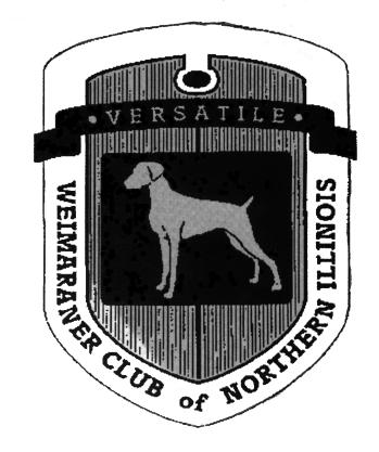 WEIMARANER CLUB OF NORTHERN ILLINOIS Licensed by the American Kennel Club Des Plaines Fish & Wildlife Area Wilmington, IL (West Grounds) Saturday, April 18, 2015 Event# 2015168803 Sunday, April 19,