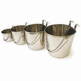 Allpurpose pails are rust-resistant, durable, non-toxic and dishwasher
