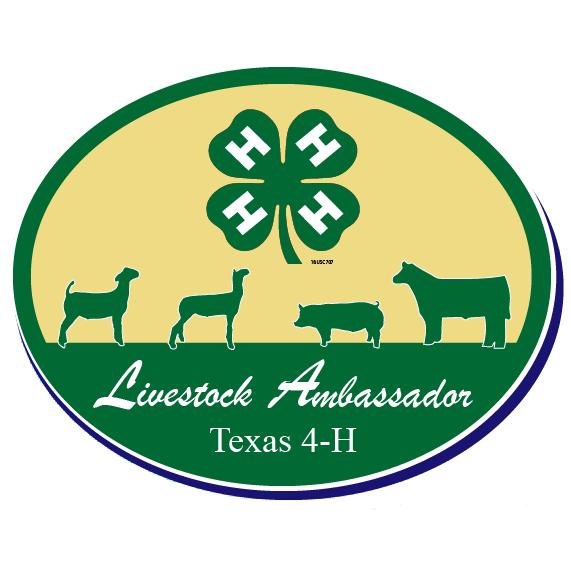 2016 Texas 4-H Livestock Ambassador Program It is time once again for youth who are interested in becoming a Livestock Ambassador to apply for the 2016 year.