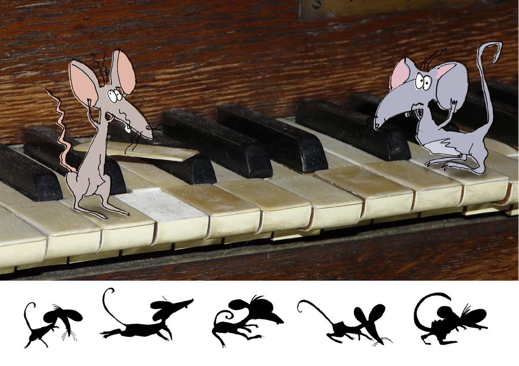 And the mice thought... What an awful racket!
