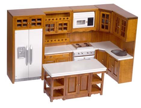 T4743 Cabinet w/sink T4735 Cabinet for Refrigerator NO REFRIGERATOR 7 H x 2 1 4 D x 3 1 4 W $ 74. 99 Set T5354 Refrigerator w/ice Dispenser NO CABINET 5 1 2 H x 2 D x 2 3 4 W $ 16. 99 ea.