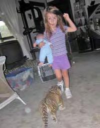 the animal was kept. Just one month later in the neighboring county of Surrey, a 14-year-old girl was attacked by her father s pet tiger (the girl has since recovered).