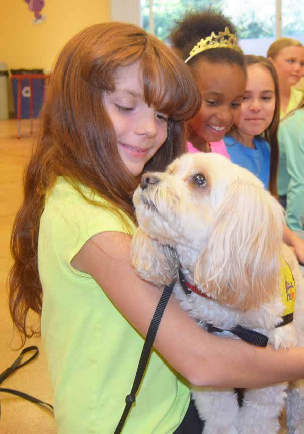 Charlie Pet Hug Pack Therapy Dog 10,652 children reached by