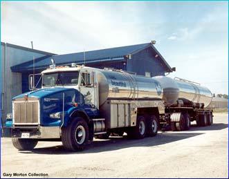Milk transport Locking of the tanker and avoiding access clock round
