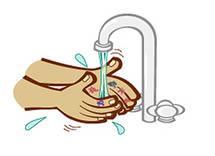 Pathway of the contamination from tap water to patient: washed hands of nurses and anesthetists contamination of