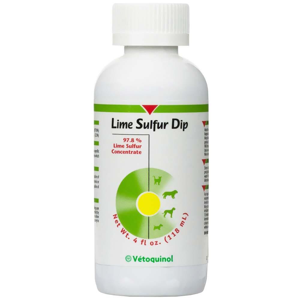 Response- Topical Lime Sulfur Use 8 oz