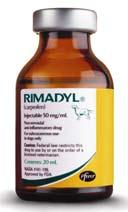 Rimadyl SQ dose 1-2 mg/kg No repeat dosing injectable or