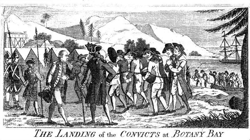 Bound For Botany Who is singing this song? The convicts are singing the song while they are on there way to Botany Bay. Bay Why are they singing it? To let people now days know what happened to them.