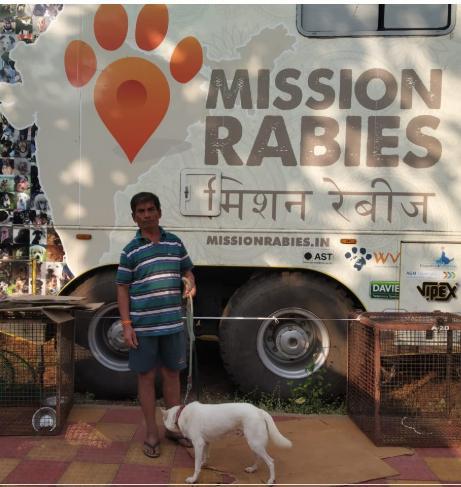 Father appreciated our work and program in Goa, when asked how they came to know about this program, Tejas said An education program of Mission Rabies was conducted in our School and we also saw