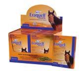 E A SY WORMING RANGE * Equine worming choices made easy Eraquell Worming made easy Composition Each 35 g Eraquell Pellets sachet contains: Ivermectin 14 mg/g The palatable choice for horses that are