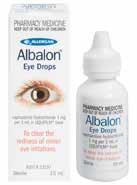 Albalon Eye Drop 15mL* Medipulv 25g Calmurid Cream