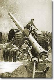 Britain fired over 200 million shells in the war, often before sending men over the top, but many were off target or didn t explode.