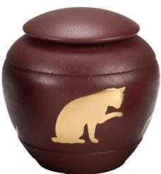 Engraving art such as paw prints or dog bone is available on most of our Vase Urns for an