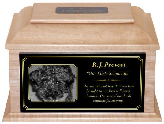 Your pet s photo is etched on a high gloss marble giving the appearance of an extremely life like representation of your pet. This marble is very rare and difficult to find as it contains no veining.