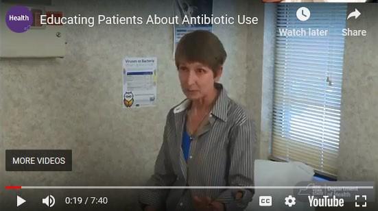 Video: Educating Patients About Antibiotic Usage 4 Key Points to make 12 Review the physical exam findings supporting diagnosis of a viral infection State the diagnosis
