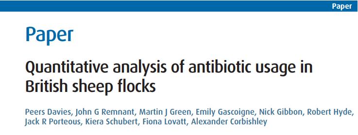 Multi-level Modelling & Variance Partitioning Significantly lower antibiotic