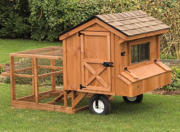 Combination Style Coops 3 x 4