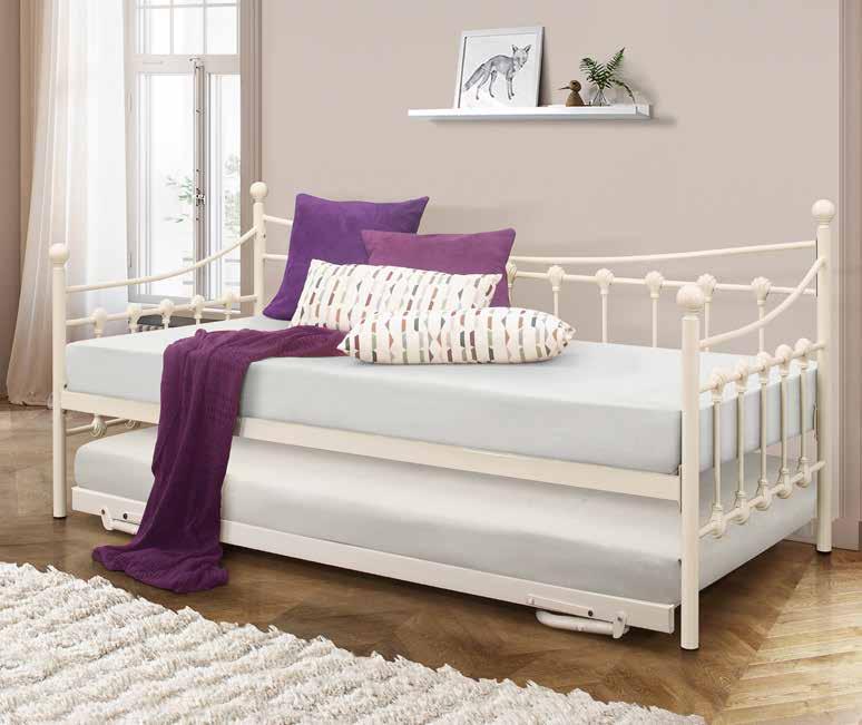 Chantelle Daybed N/A Screwed Metal HB Height (mm) Width (mm) Length (mm) Daybed 931