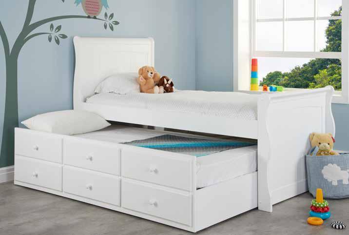Verona Cabin Bed N/A Screwed Size (cm) HB Height (mm) FB