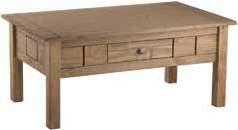 1 Drawer Coffee Table H440 x