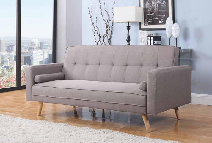 Ethan Sofa Bed Best Seller Nice quality and strong frame with extra support leg.