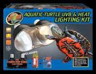 LAMP & HOOD COMBO PACKS AQUATIC TURTLE UVB & HEAT LIGHTING KIT ITEM# LF-32 Includes Mini Combo Deep