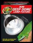 MINI DEEP DOME LAMP FIXTURE ITEM# LF-18 Extra long reflector dome that extends beyond the face of the lamp, preventing the lamp from sticking out. Ceramic socket: for use with lamps up to 100 watts.