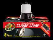 Deluxe Porcelain Clamp Lamp & Deluxe Porcelain Brooder Lamp ITEM# LF-11 5.5 (14 cm) - Up to 100 Watts ITEM# LF-12 8.