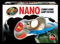 NANO DOME FIXTURES For use only with Zoo Med s Nano heating &