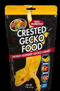 (453 g) After a year of testing, Zoo Med s Crested Gecko diet has been reformulated using the latest in Nutritional Science information and techniques.