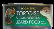Made with real chicken and soybeans to provide the high protein levels that carnivorus reptiles need.